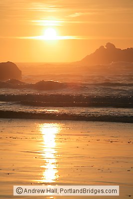 Sunset, Bandon, Oregon Coast