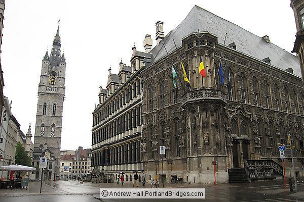 City Hall, Belfry, Ghent