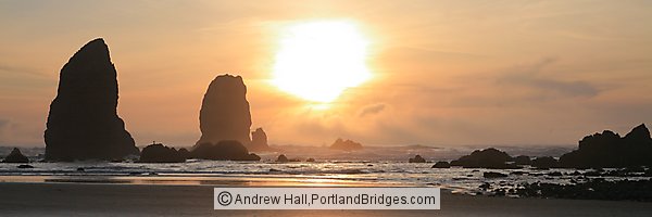 Cannon Beach, Oregon, Sunset