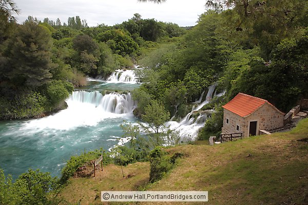 Skradinski Buk Waterfall, Krka National Park, Croatia