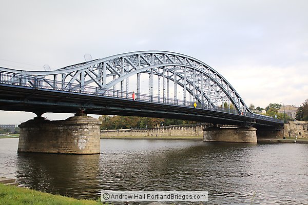 Marshal Jozef Pilsudski Bridge, Krakow, Poland