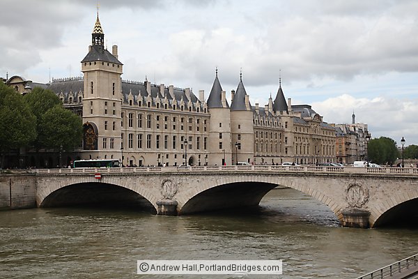 Pont au Change, Palace of Justice, Paris