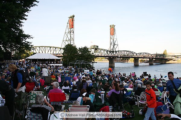 Portland Waterfront, Oregon Sympony Concert