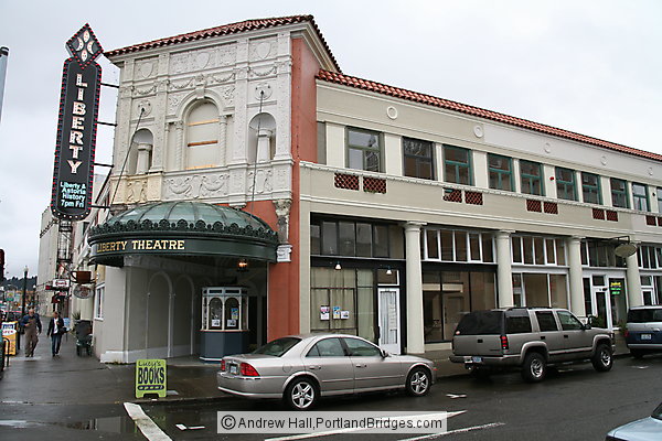Downtown Astoria, Oregon:  Liberty Theatre