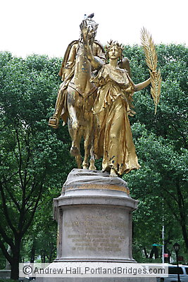 William Tecumseh Sherman Statue, near Central Park, New York City