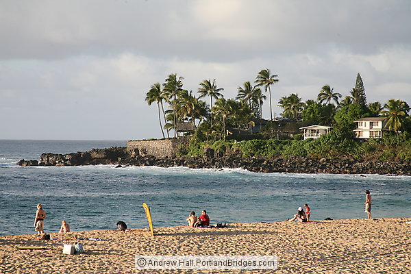 Oahu, Hawaii:  North Shore, Waimea Bay Beach Park