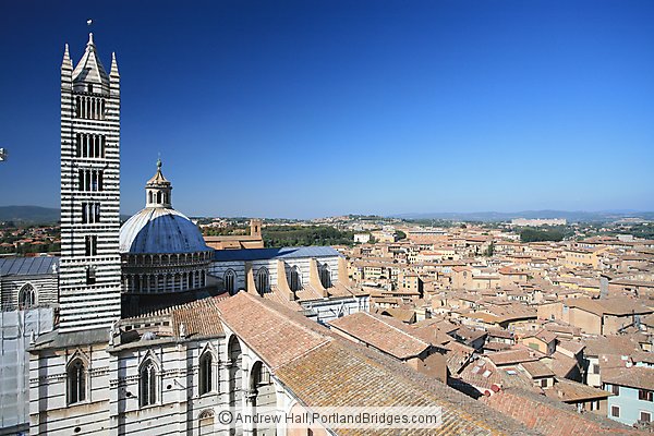 Siena and Duomo, Tuscany