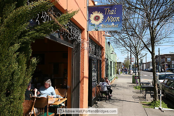 Alberta Street, Thai Noon Restaurant (Portland, Oregon)