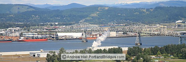 Lewis & Clark Bridge (aka Longview Bridge), Columbia River, Oregon-Washington (Portland, Oregon)