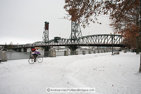 Hawthorne Bridge, Snow, 2008 (Portland, Oregon)