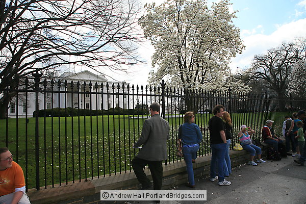 North fence, White House, Washington, DC