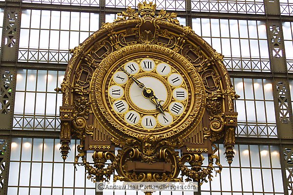 Clock, Musee d'Orsay, Paris