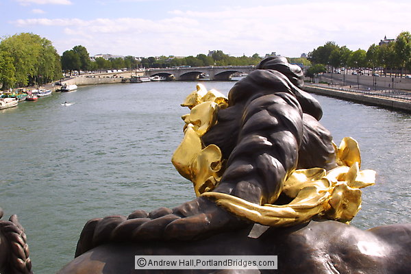 From Pont Alexandre III, Paris