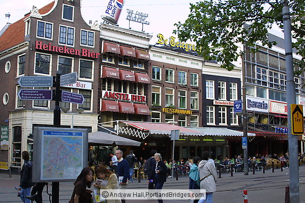 Tourists, Streets, Amsterdam