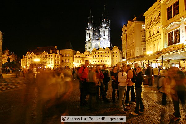 Prague Old Town Square, Night