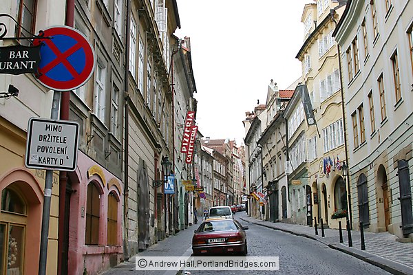 Prague Nerudova Street
