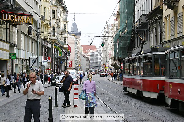 Vodičkova Street, Prague