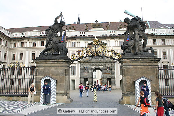 Prague Castle Entrance, Guards