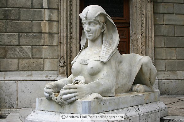 Sphinx Statue, Budapest Opera House