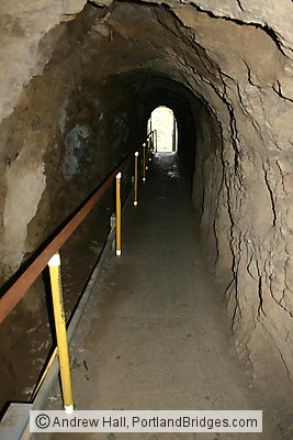 Oahu, Hawaii:  Diamond Head Hike, Tunnel
