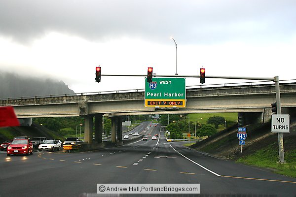 Oahu, Hawaii: H3 Sign