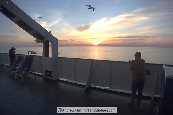 Sunset from Deck of Princess Maria