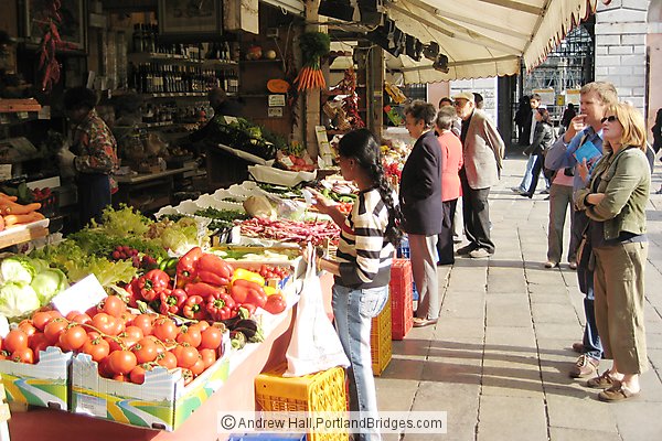 Vegetable Market, Venice