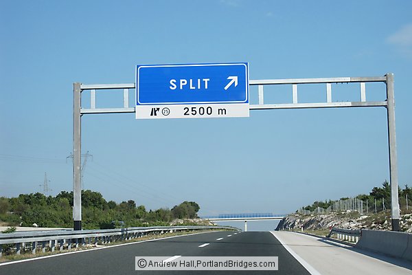A1 - Offramp to Split, Croatia