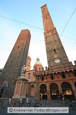 Bologna, Italy:  Asinelli and Garisenda Towers