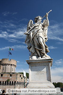 Angel with the Lance, Ponte Sant'Angelo, Rome