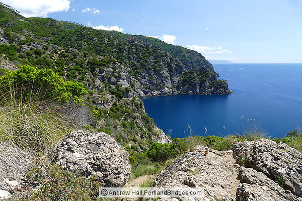 View from hike between San Rocco and San Fruttuoso