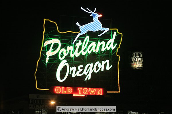 New Portland, Oregon Sign, 2010