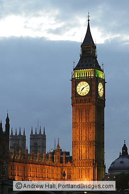 London - Big Ben at Dusk