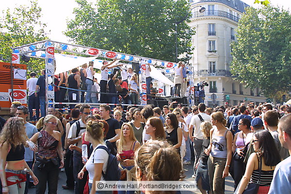 Street Demonstration, Paris, 2002