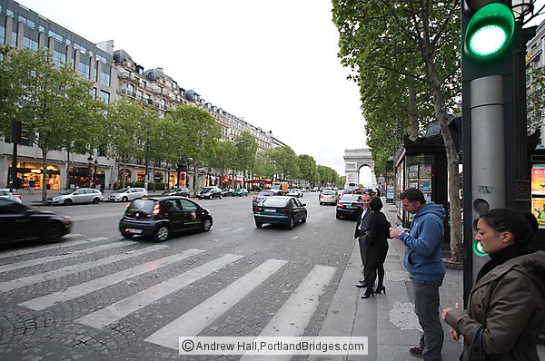 Champs-lyses Crosswalk