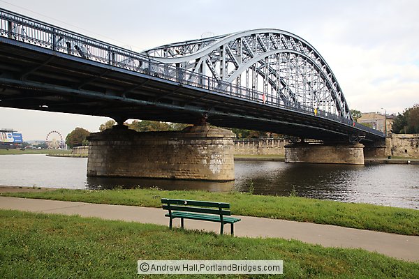 Marshal Jozef Pilsudski Bridge, Krakow, Poland