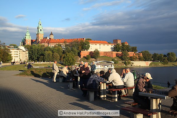 Wawel Hill, Chess Players, Krakow