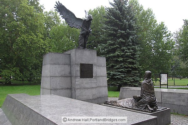 Katyn Memorial, Juliusza Słowackiego Park, Wroclaw, Poland