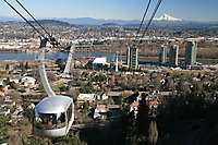 Portland Aerial Tram Daytime 