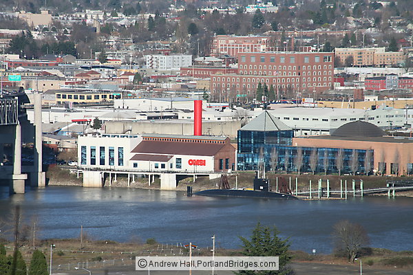 Oregon Museum of Science and Industry (OMSI), Willamette River, Daytime (Portland, Oregon)