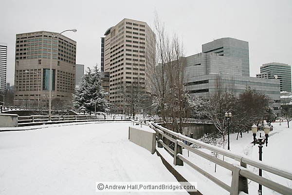Portland Snow, Portland Buildings