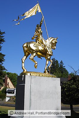 Joan of Arc Statue, Laurelhurst, Portland