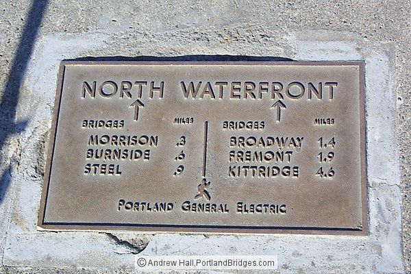 North Waterfront plaque (Portland, Oregon)