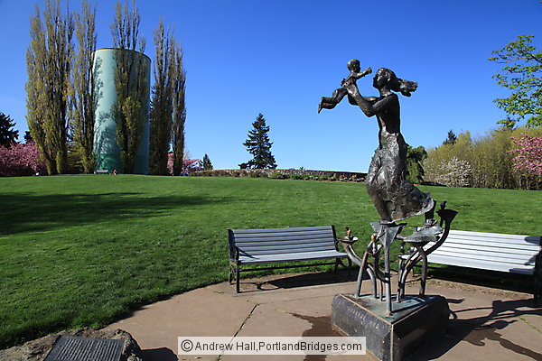 Joy (Pioneer Woman) Statue, Council Crest Park, Portland