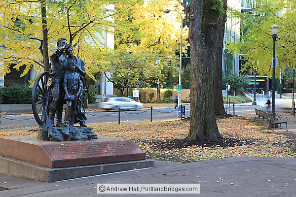 The Promised Land Statue, Chapman Square (Portland, Oregon)