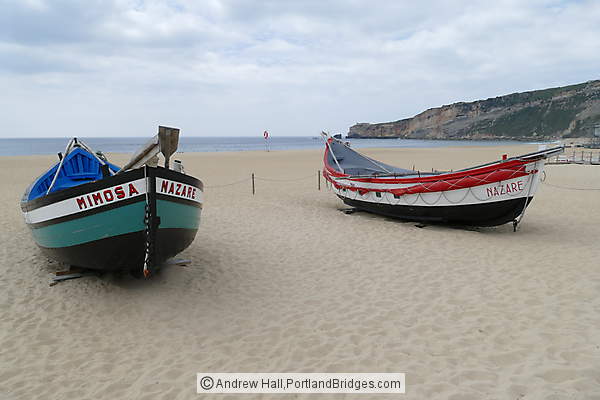 Boats on beach, Nazar