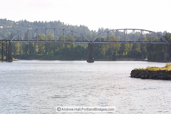 Lake Oswego Railroad Bridge, Willamette River (Portland, Oregon)