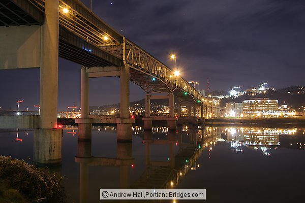 Marquam Bridge, Dusk (Portland, Oregon)