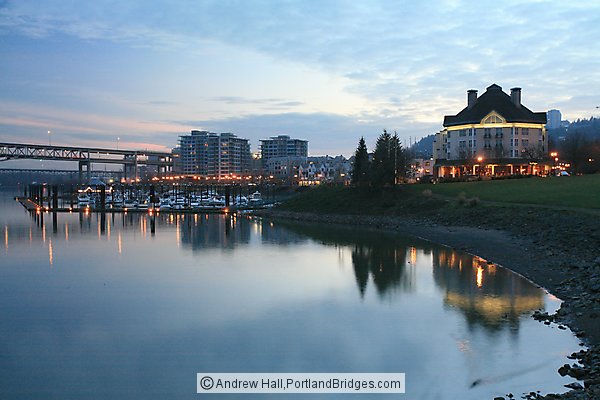 Riverplace at Dusk (Portland, Oregon)
