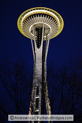 Seattle Space Needle, Dusk